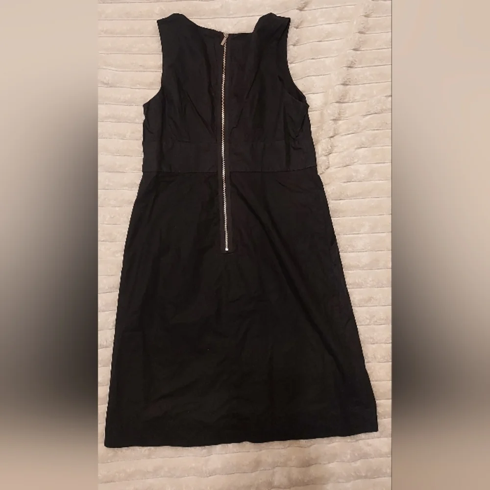 Michael Kors Elegant Black Sleeveless Dress